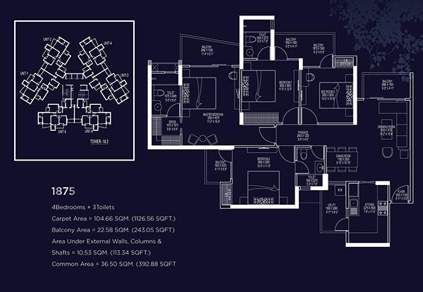 4BHK -1875